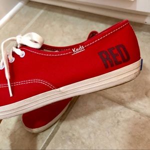 Taylor Swift RED Keds sneakers